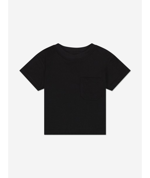 DL1961 Girls Cotton T-Shirt in Black français