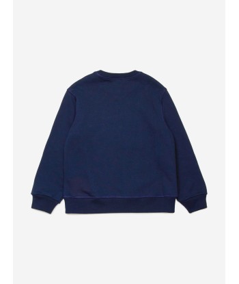 Dsquared2 Kids Logo Sweatshirt in Navy la chaussure