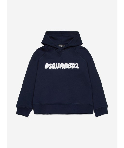 Dsquared2 Kids Logo Hoodie in Navy outlet