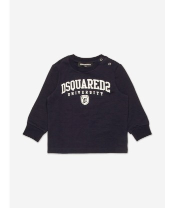 Dsquared2 Baby Logo Trackasuit in Navy livraison et retour toujours gratuits