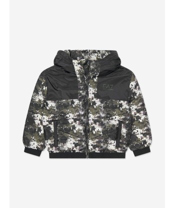 EA7 Emporio Armani Boys Puffer Jacket in Multicolour outlet