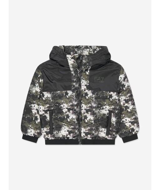 EA7 Emporio Armani Boys Puffer Jacket in Multicolour outlet