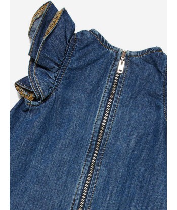 Diesel Baby Girls Denim Smock Dress in Blue ouvre sa boutique