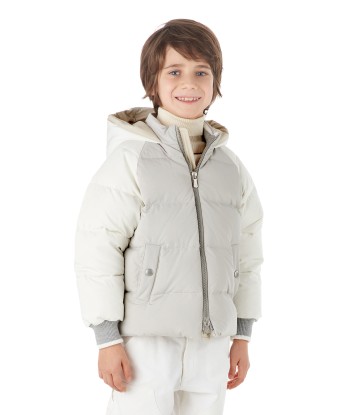 Eleventy Boys Puffer Jacket in Grey Comparez plus de prix