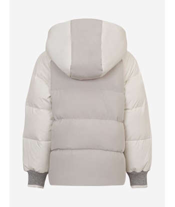 Eleventy Boys Puffer Jacket in Grey Comparez plus de prix