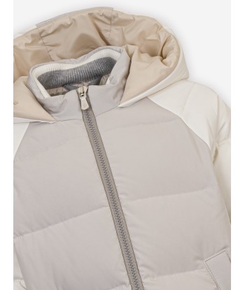 Eleventy Boys Puffer Jacket in Grey Comparez plus de prix