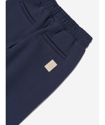 Eleventy Boys Logo Joggers in Navy Pour