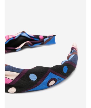 Pucci Girls Vivara Print Headband in Multicolour shop