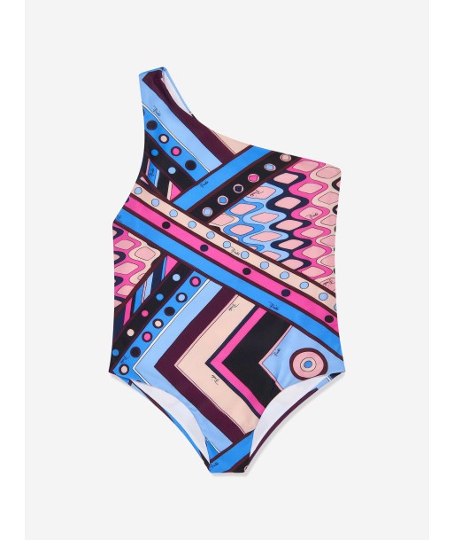 Pucci Girls Vivara Print Swimsuit in Multicolour le concept de la Pate a emporter 