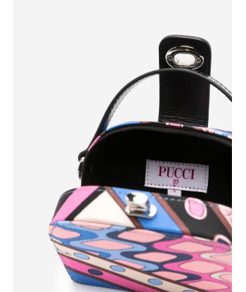 Pucci Girls Vivara Print Shoulder Bag in Multicolour (14cm) pas cher 