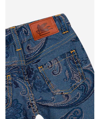 Etro Baby Boys Paisley Print Jeans in Blue Comparez plus de prix