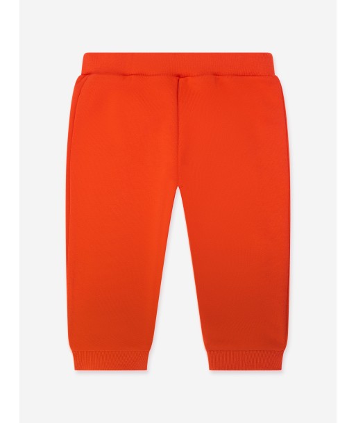 Fendi Baby Logo Joggers in Red en ligne des produits 