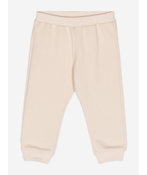 Fendi Baby Logo Joggers in Beige pas cher 