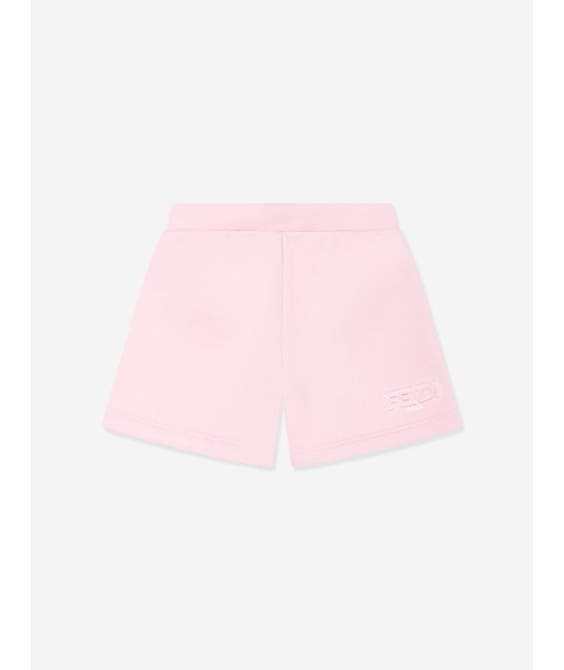 Fendi Baby Girls Logo Shorts in Pink de la marque