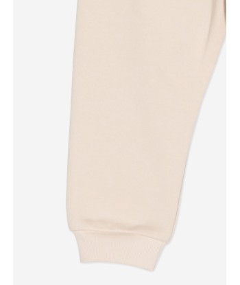 Fendi Baby Logo Joggers in Beige pas cher 