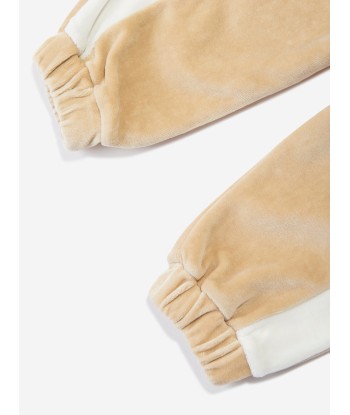 Fendi Baby Chenille Joggers in Beige le des métaux précieux