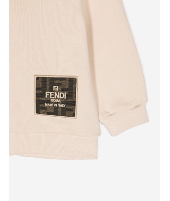 Fendi Baby Zip Up Top in Beige 2 - 3 jours ouvrés.