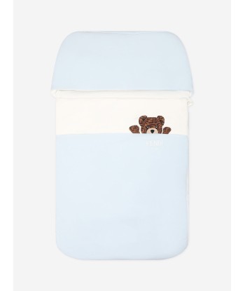 Fendi Baby Boys Bear Nest in Blue Fin de série