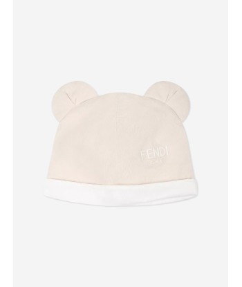 Fendi Baby Bear Babygrow Gift Set in Beige acheter en ligne