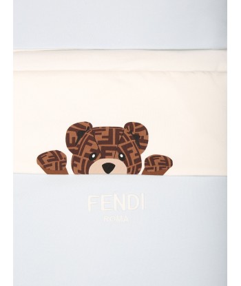 Fendi Baby Boys Bear Nest in Blue Fin de série