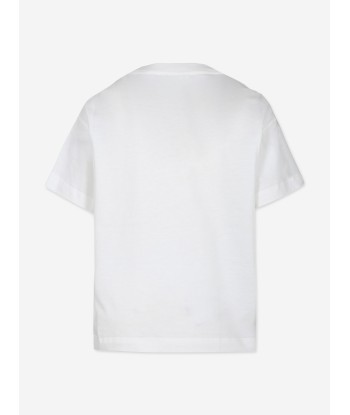 Fendi Boys Bear Logo T-Shirt in White s'inspire de l'anatomie humaine