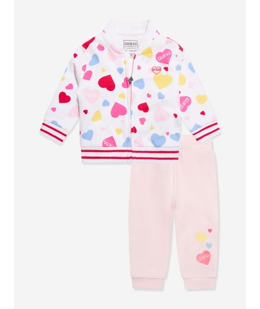 Guess Baby Girls Hearts Desire Tracksuit in Multicolour À commander