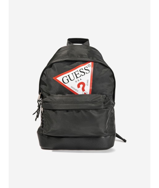 Guess Kids Logo Backpack in Black (40cm) ou a consommer sur place