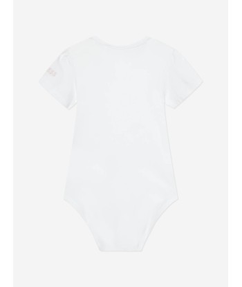 Guess Baby Girls Body And Denim Skirtall Set in White l'évolution des habitudes 