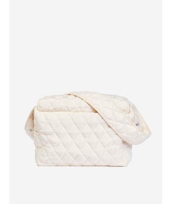 Guess Baby Quilted Changing Bag in Beige (38cm) soldes