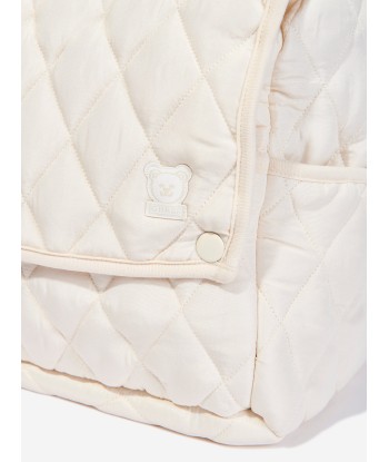 Guess Baby Quilted Changing Bag in Beige (38cm) soldes