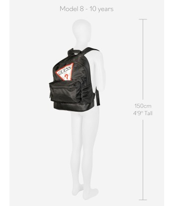 Guess Kids Logo Backpack in Black (40cm) ou a consommer sur place