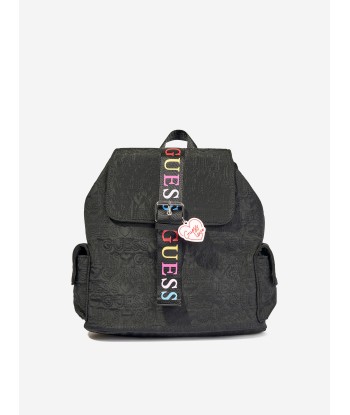 Guess Girls Logo Backpack in Black (25cm) Voir les baskets