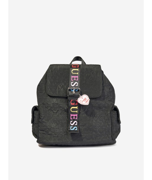 Guess Girls Logo Backpack in Black (25cm) Voir les baskets