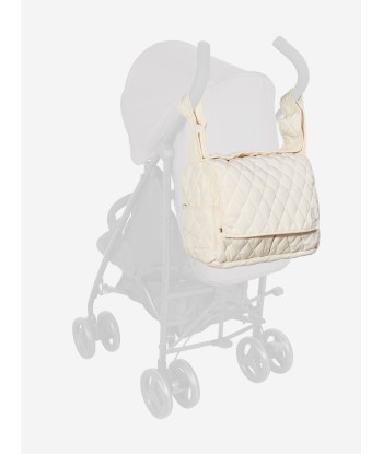 Guess Baby Quilted Changing Bag in Beige (38cm) soldes