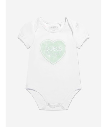 Guess Baby Girls 3 Piece Tracksuit Set in Green online