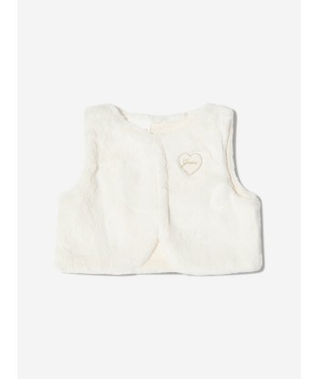 Guess Baby Girls 3 Piece Leggings Set in Ivory de la marque