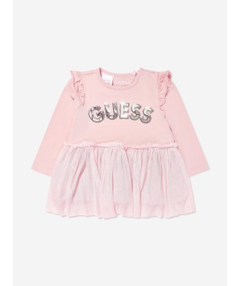 Guess Baby Girls 3 Piece Leggings Set in Pink Découvrez la collection