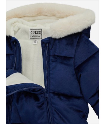 Guess Baby Padded Snowsuit in Blue offre 