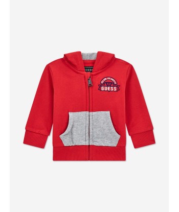 Guess Baby Boys Logo Tracksuit in Red Par le système avancé 