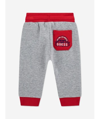 Guess Baby Boys Logo Tracksuit in Red Par le système avancé 