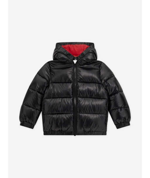 Guess Boys Hooded Padded Jacket in Black Le MVP de beaucoup