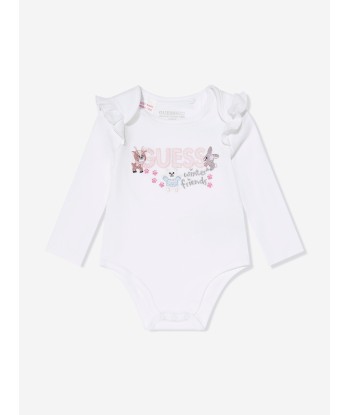 Guess Baby Girls Bodysuit And Pants Set in Multicolour en stock