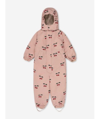 Konges Sløjd Girls Ma Grande Nohr Snowsuit in Pink une grave pollution 