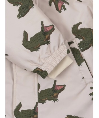 Konges Sløjd Kids Crocodile Nohr Snowsuit in Ivory Les magasins à Paris