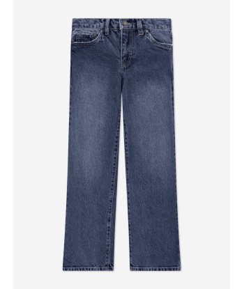 Levi's Girls Wide Leg Jeans in Blue Paris Déstockage Promo