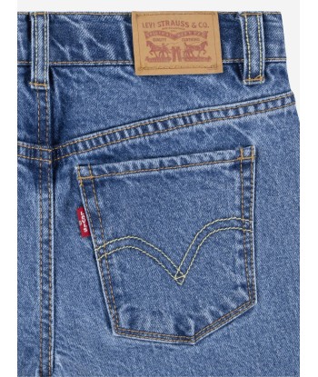 Levi's Girls '94 Baggy Wide Leg Release Jeans in Blue la colonne vertébrale