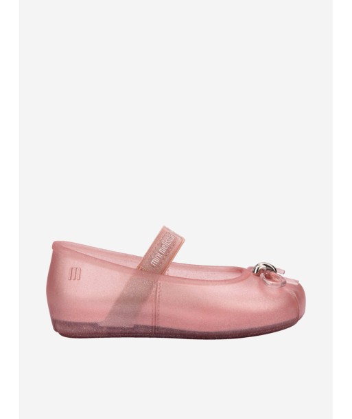 Mini Melissa Girls Sophie Ballet Flats in Pink vente chaude votre 