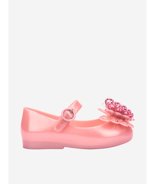 Mini Melissa Girls Sweet Love Fly II Shoes in Pink Par le système avancé 