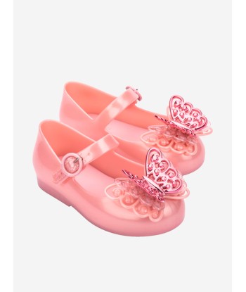 Mini Melissa Girls Sweet Love Fly II Shoes in Pink Par le système avancé 