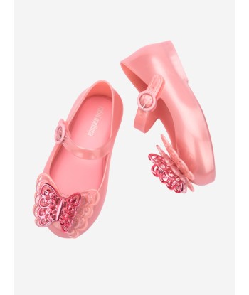 Mini Melissa Girls Sweet Love Fly II Shoes in Pink Par le système avancé 